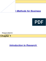 Research Methods Chapter 1