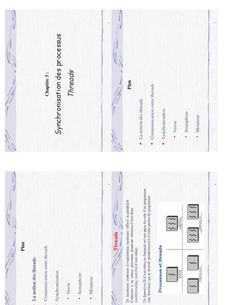Synchronisation et Threads en C | PDF | Thread (informatique ...