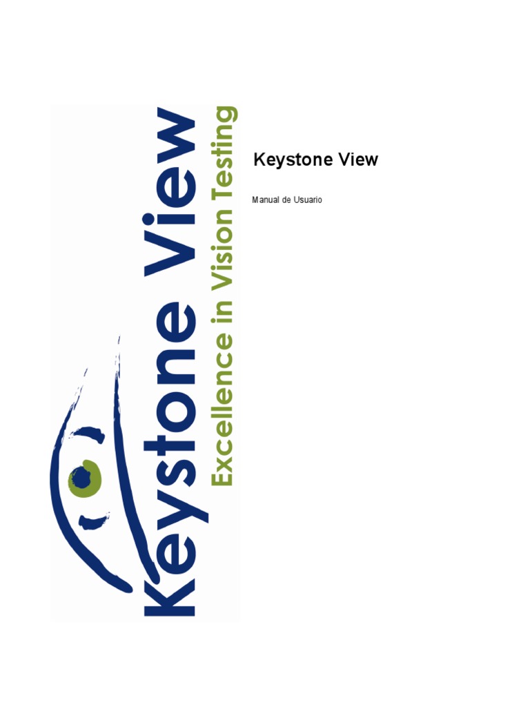 Manual de Uso e Instalación - Keystone View - Visiometro | PDF