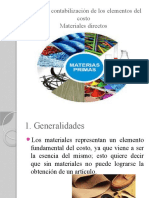 Materiales Directos