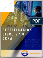 Brochure Gamor Virtual - Certificación Cisco v7.0 - Ccna