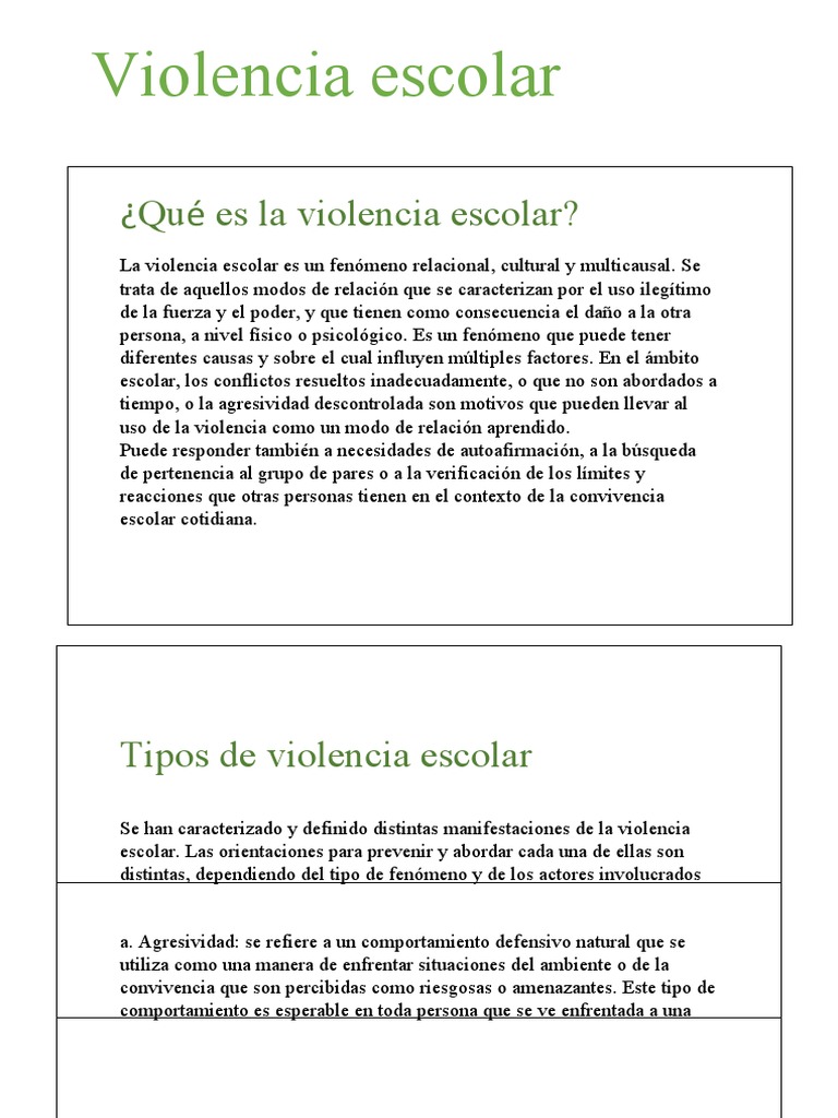 Violencia Escolar Pdf Violencia Acoso Cibernético