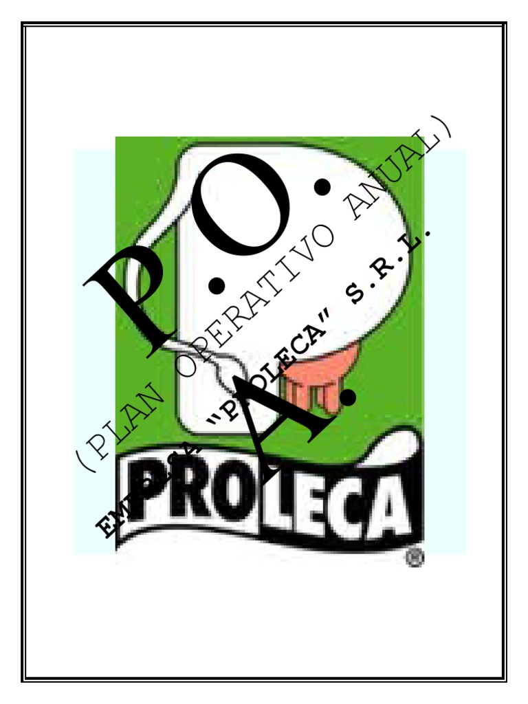 Plan Operativo Anual Proleca 2023 | PDF | Negocios | Hogar, jardinería ...