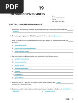 SPA Salon Business Plan Template-70567