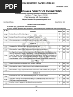 Advance Java Vtu Previous Year Question Paper | PDF | String (Computer ...