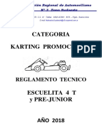 Reglamento Técnico-Escuela - 4T 2019 Zonal Norte Misiones