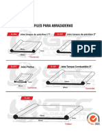 Perfiles para Abrazaderas