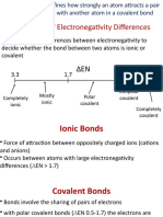 4.3 Electronegativity and Bond Polarity 4.5 Molecular Polarity
