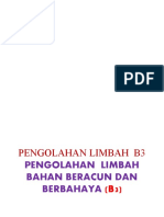 Pengolahan Limbah B3