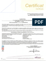 Certificat NF Gamme Lith Ex2 EA2 134 935 A0