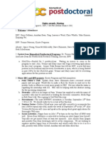 87th Penn Biomedical Postdoctoral Council Minutes, August 06, 2007