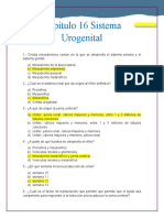 Capítulo 16 Sistema Urogenital (Preguntas)