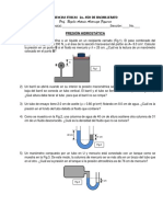 Presión Hidrostática 2