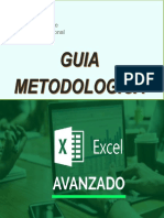 Guía Metodologica Excel Avanzado
