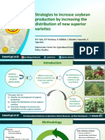 Strategies To Increase Soybean Production by Increasing The Distribution of New Superior Varieties