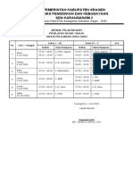 Jadwal Pat Kelas I-V 2022-2023