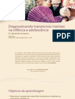 4 e 5. Transtornos Mentais Na Infância I e II TOD TC TEA TDAH - Dr. Alexandre Aquino