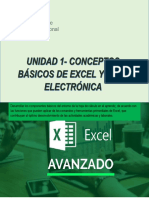 Unidad 1 Conceptos Básicos de Excel y Hoja Electrónica