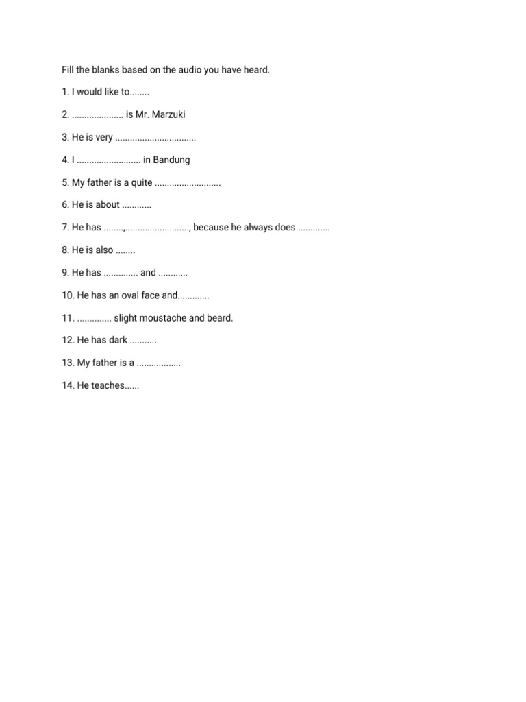 Descriptive Audio PDF