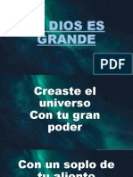 Mi Dios Es Grande