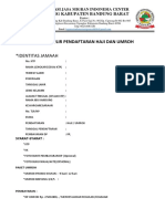 FORM HAJI DAN UMROHKBB Terbaru