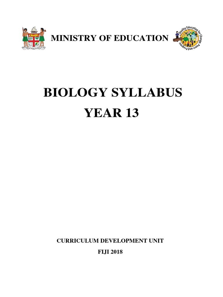 Biology Y13 Syllabi | PDF