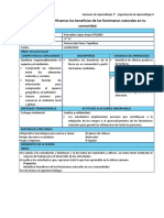 Sesión 3° - 6ta Exp. Semana 2 y 3 Del 16 Al 20 y Del 23 Al 27 de Agosto