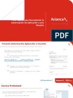 1.guía Rápida para Documentar Autorizacion de Aplicacion A Vacante