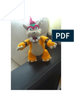 Amigurumi Bowser (Mario Bross)