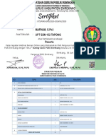 Sertifikat PGRI 6 JUNI