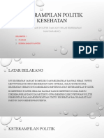 Kel. 2 Keterampilan Politik Kesehatan