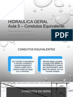 Aula5 - Condutos Equivalentes