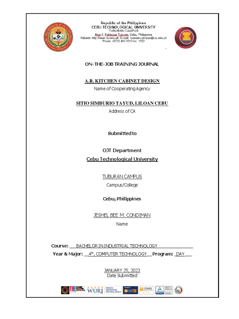 Ojt For Printing Pdf