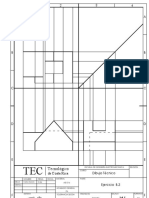 Lineas de Proyeccion Ejemplo Dibujo Tecnico