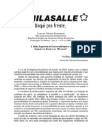 A Saida Da Argentina Da Conversibilidade