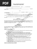 House Construction Agreement Template