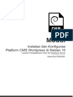 Modul Instalasi Dan Konfigurasi Platform CMS Wordpress Di Debian