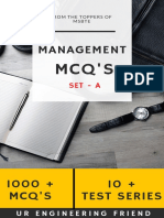 Exam Sutra MCQ Book - Management