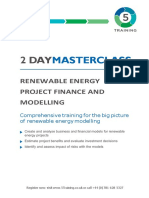 Full - 2 Day Renewable Energy Project Finance and Modelling - June2023