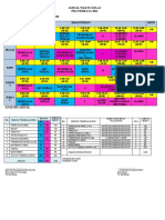 Jadual Waktu Prapermata