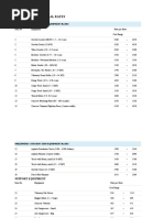 ACEL Equipment Rental Rates 2025 | PDF | Drill | Mechanical Engineering