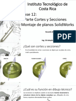 Cortes - Montaje Planos SolidWorks