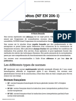 Béton Normes Du Béton NF EN 206-1