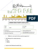 LKPD Pai Kelas 2 Sikap Terpuji