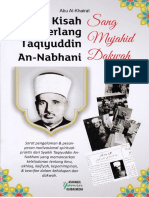 25 Kisah Cemerlang Syaikh Taqiyuddin An Nabhani Sang Mujahid Dakwah
