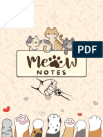 Meow Notes Planner