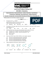 Chemistry Advanced Level Problem Solving (ALPS-7) - Paper