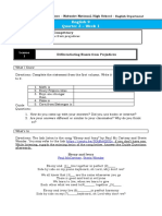 ENGLISH 9 Quarter 3 Week 1 and 2