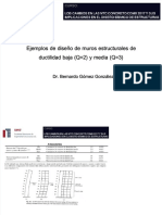 PDF Ejemplos de Diseo de Muros Estructurales de Ductilidad Baja q2 y Media q3 - Compress