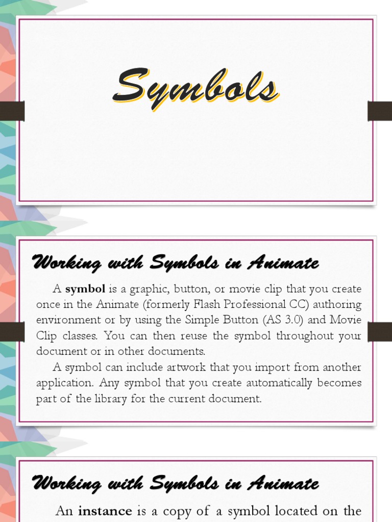 Lesson 5 Symbols | PDF | System Software | Software Engineering